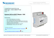 Wachendorff HD67801-KNX-BMSTP-B2 Installationsanleitung