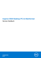 Dell Inspiron 3020 Desktop Servicehandbuch