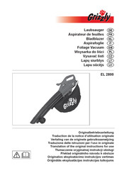 Grizzly EL 2800 Originalbetriebsanleitung