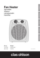 Clas Ohlson FH07B-UK Bedienungsanleitung