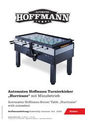 Automaten Hoffmann Hurricane Aufbauanleitung