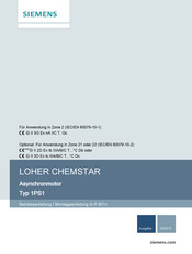 Siemens LOHER CHEMSTAR Betriebsanleitung / Montageanleitung