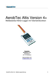 AerobTec Altis V4+ Bedienungsanleitung