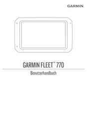 Garmin FLEET 770 Benutzerhandbuch