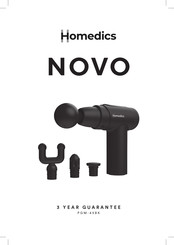 HoMedics NOVO PGM-45BK Bedienungsanleitung