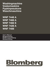 Blomberg WNF 7446 A Bedienungsanleitung
