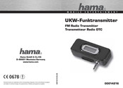 Hama 00014216 Bedienungsanleitung