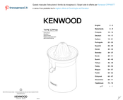 Kenwood CPP40 Bedienungsanleitungen