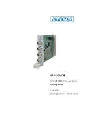 Meinberg IMS SCG180-U Handbuch