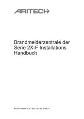 Aritech 2X-F1-S Installations-Handbuch