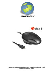 Navilock NL-8001UOTG ublox-8 Bedienungsanleitung
