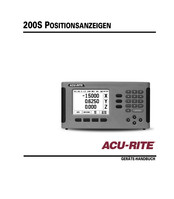 ACU-RITE 200 S Gerätehandbuch
