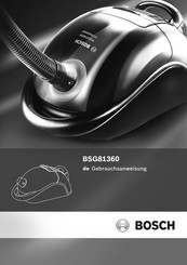 Bosch BSG81360 Gebrauchsanweisung