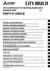 Mitsubishi Electric CITY MULTI PEFY-P40VMH-E Installationshandbuch