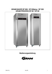 Gram GRAM BAKER SF 950plus Bedienungsanleitung
