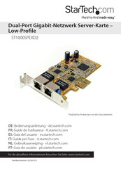 StarTech ST1000SPEXD2 Bedienungsanleitung