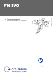 Orbitalum P16 EVO Originalbetriebsanleitung Und Ersatzteilliste