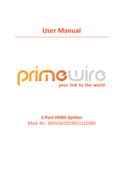Primewire 303524 Bedienungsanleitung