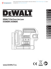DeWalt DCE0825 Bedienungsanleitung