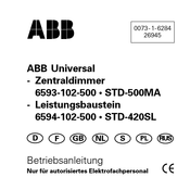 ABB STD-500MA Betriebsanleitung
