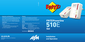 AVM FRITZ!Powerline 510E Set Installationsanleitung