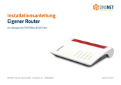 AVM FRITZ!Box 5530 Fiber Installationsanleitung