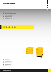 PLYMOVENT MF-31 Betriebsanleitung
