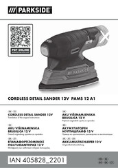 Parkside PAMS 12 A1 Originalbetriebsanleitung