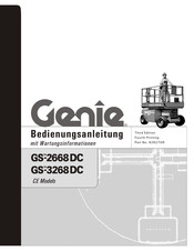 Genie GS-2668DC Bedienungsanleitung Mit Wartungsinformationen