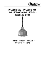 Bartscher IWL250D SW Original Bedienungsanleitung