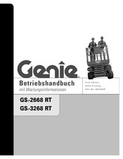 Genie GS-2668 RT Bedienungsanleitung Mit Wartungsinformationen