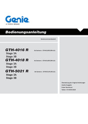Terex Genie GTH-4016 R Bedienungsanleitung