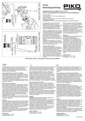 PIKO 36142 Bedienungsanleitung