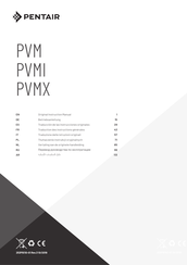 Pentair PVMX45 Betriebsanleitung