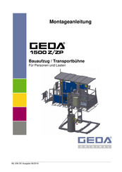 GEDA 1500 ZP Montageanleitung