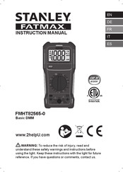 Stanley FATMAX FMHT82565-0 Bedienungsanleitung