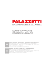 Palazzetti VIVIENNE 9 PRO2 Installations-, Bedienungs- Und Wartungshandbuch