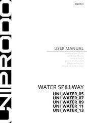 UNIPRODO UNI WATER 11 Bedienungsanleitung