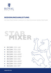 Royal Catering RCSM-220-160 Bedienungsanleitung