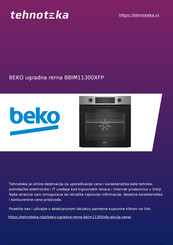 Beko BBIM11300XFP Installationsanleitung