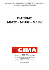 Gima DIATERMO MB132 Betriebsanleitung