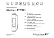 Endress+Hauser Nivotester FTW325 Bedienungsanleitung
