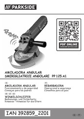 Parkside PP 125 A1 Bedienungs- Und Sicherheitshinweise