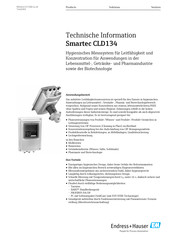 Endress+Hauser Smartec CLD134 Technische Information