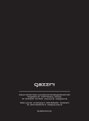Gazzini 10030242 Original-Gebrauchsanleitung