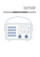 Denver TR-53 Bedienungsanleitung