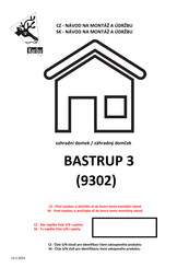 Karibu BASTRUP 3 9302 Bedienungsanleitung
