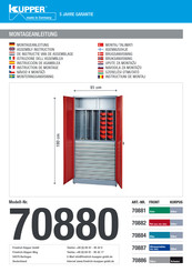Kupper 70886 Montageanleitung