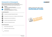 Geberit AQUACLEAN TUMA CLASSIC Kurzanleitung