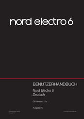 NORD Electro 6D 61 Benutzerhandbuch